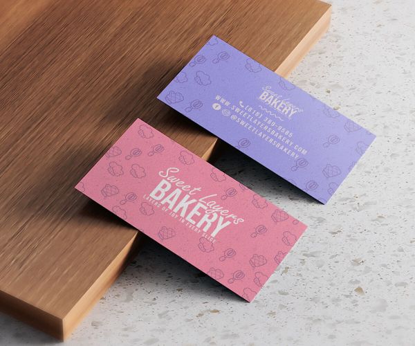 business-card and printing